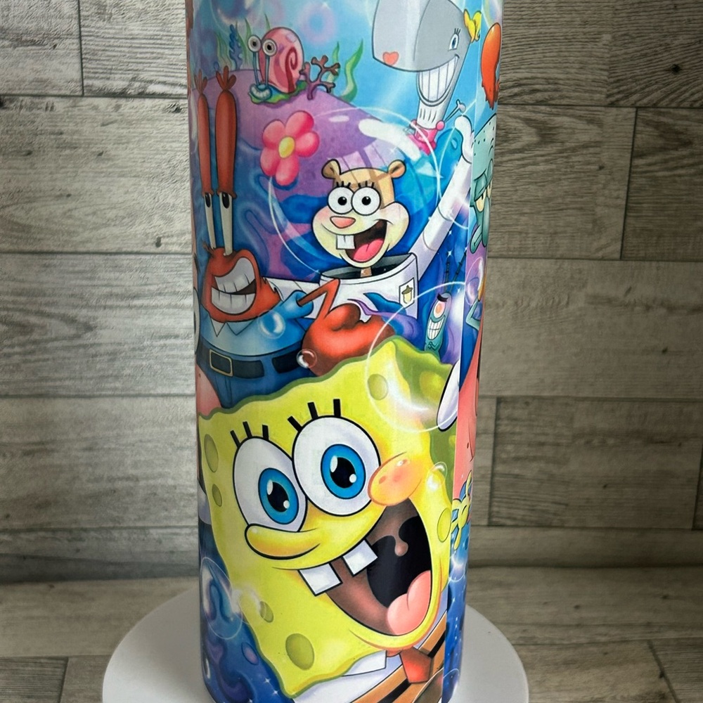 Colorful SpongeBob 20oz Tumbler